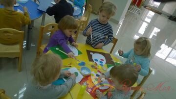 в младшей группе работа кипит